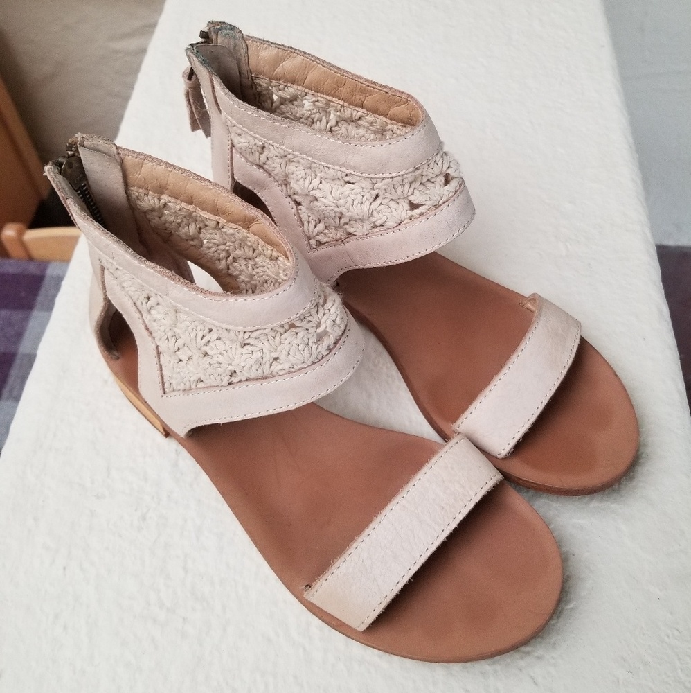 Anthropology LATIGO RUPEE MACRAME SANDALS